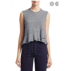 A.L.C. Braxton Linen Sleeveless Top